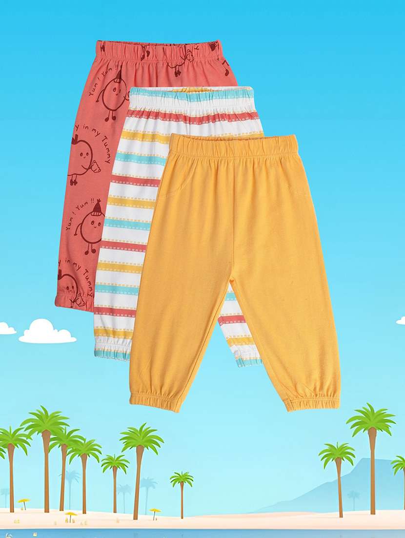 pack of 3 cotton jogger - 21192692 - Zoom Image - 0