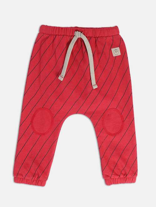 red cotton casual trouser - 21192708 - Standard Image - 0