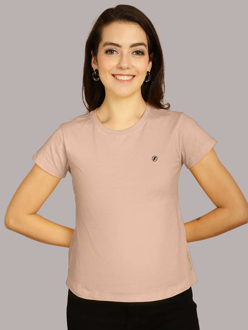 coral cotton regular tshirt - 21193557 - Zoom Image - 0