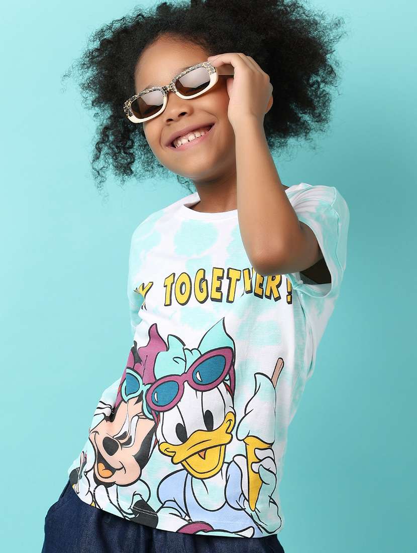 girls printed short sleeve tee - 21194937 -  Standard Image - 3