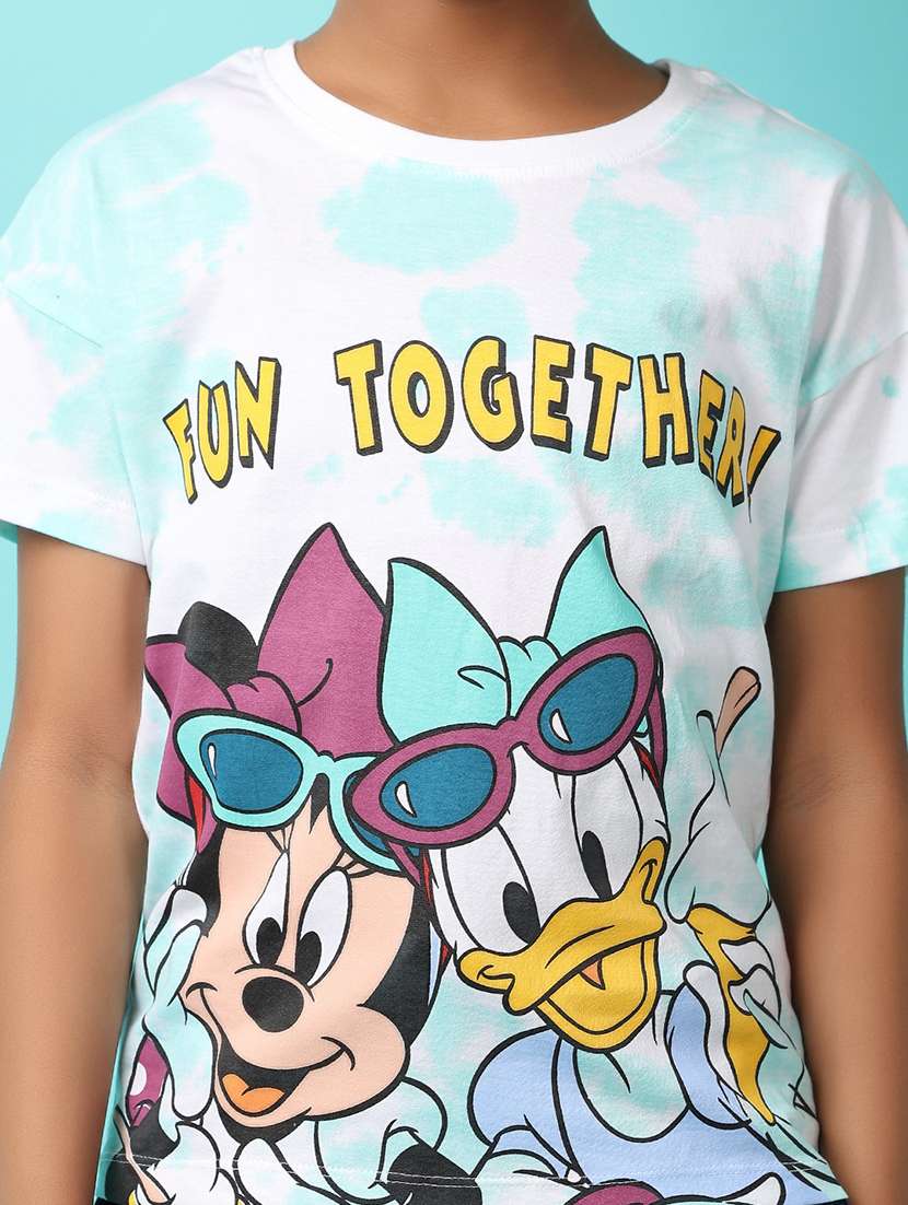 girls printed short sleeve tee - 21194937 -  Standard Image - 5