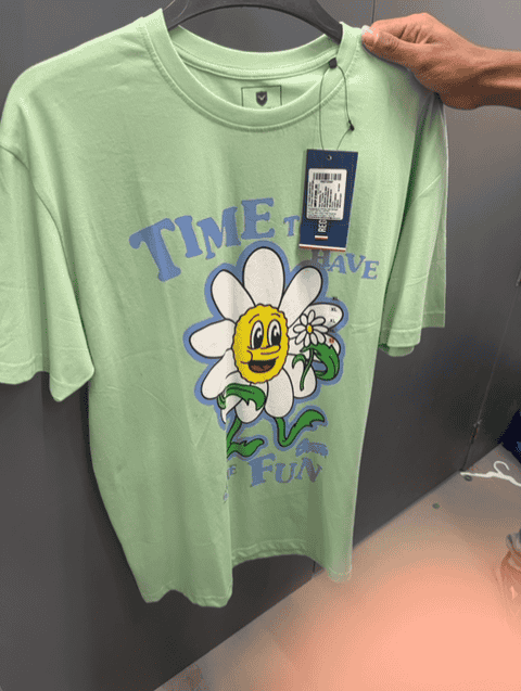 light green cotton single jersey tshirt - 21195022 - Standard Image - 0