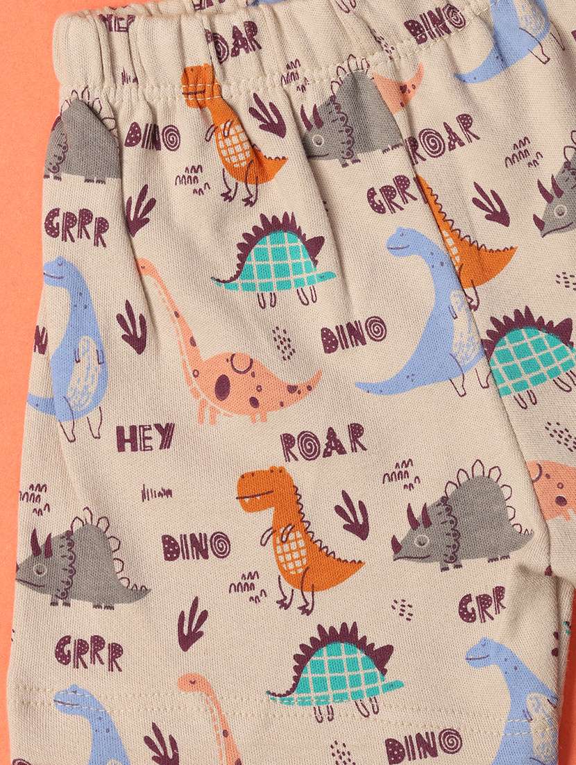 boys printed shorts & t-shirt set  - 21195070 -  Standard Image - 3