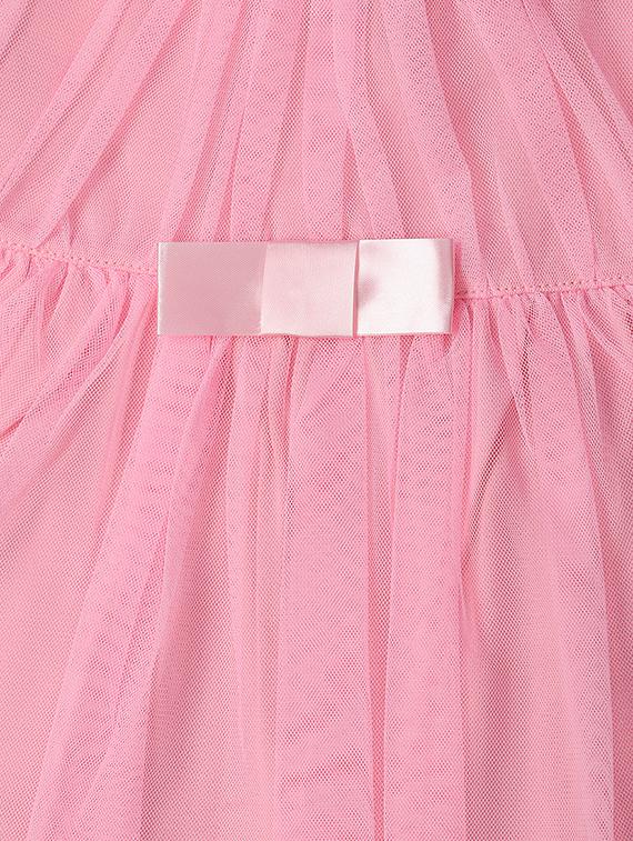 kids pink polyester frock - 21195104 - Standard Image - 3