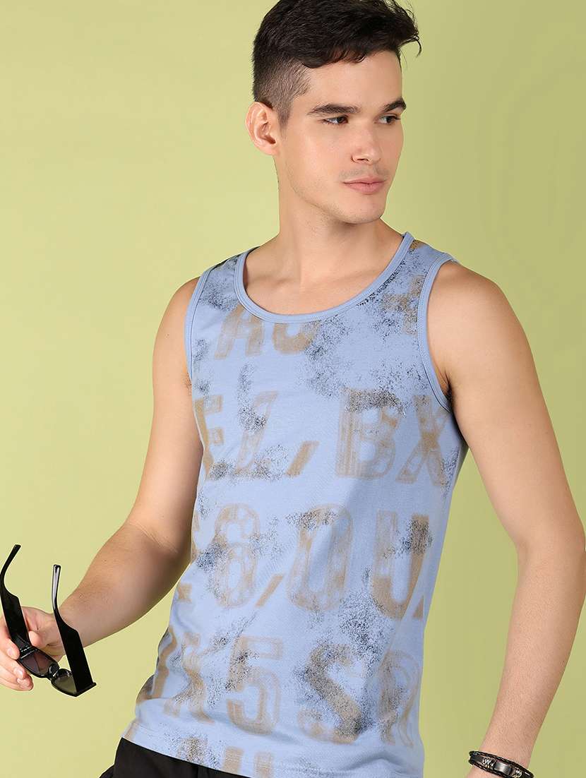 men round neck front print t-shirt - 21220923 -  Standard Image - 5