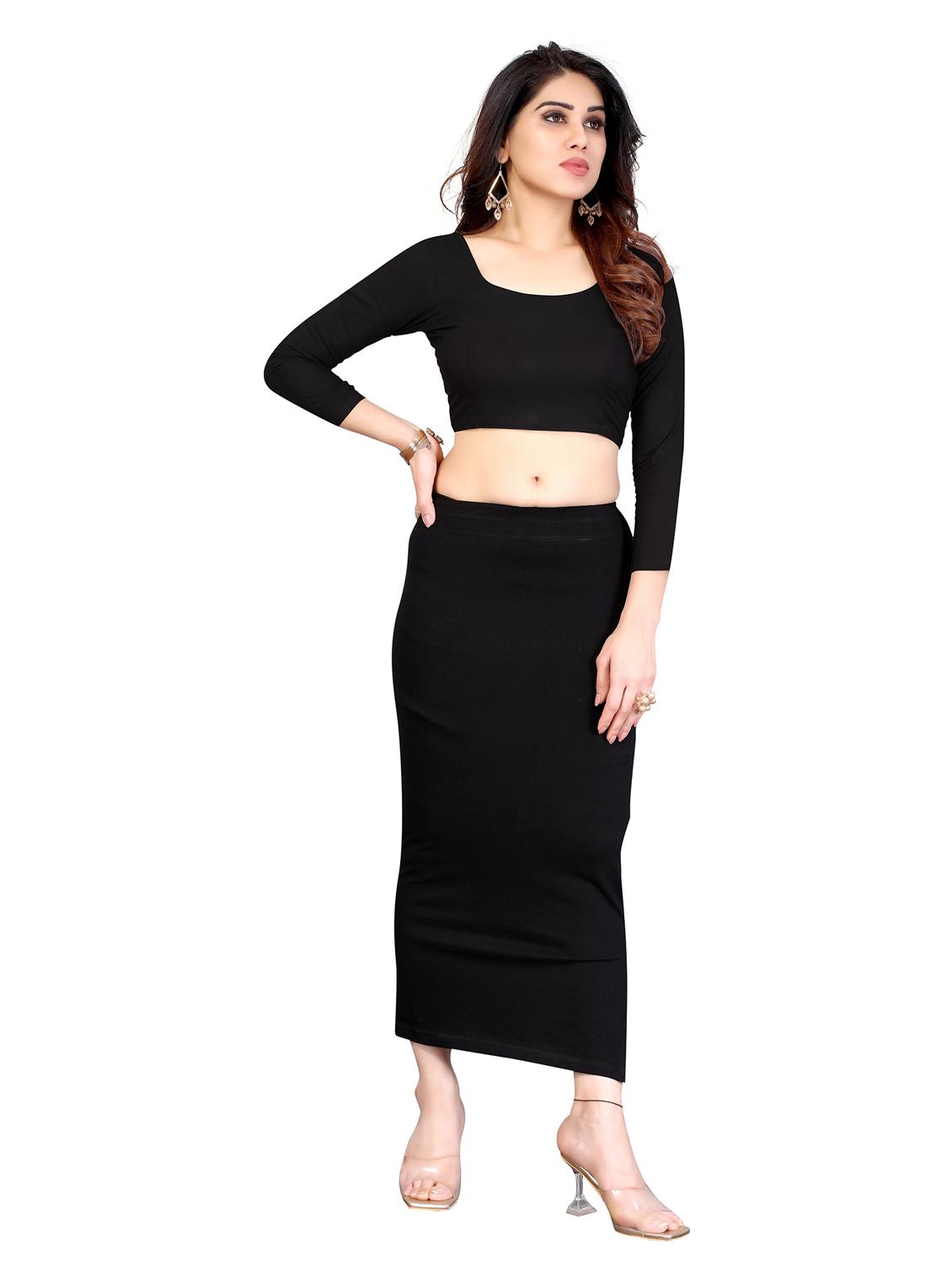 solid straight petticoat with drawstring - 21221145 - Standard Image - 3