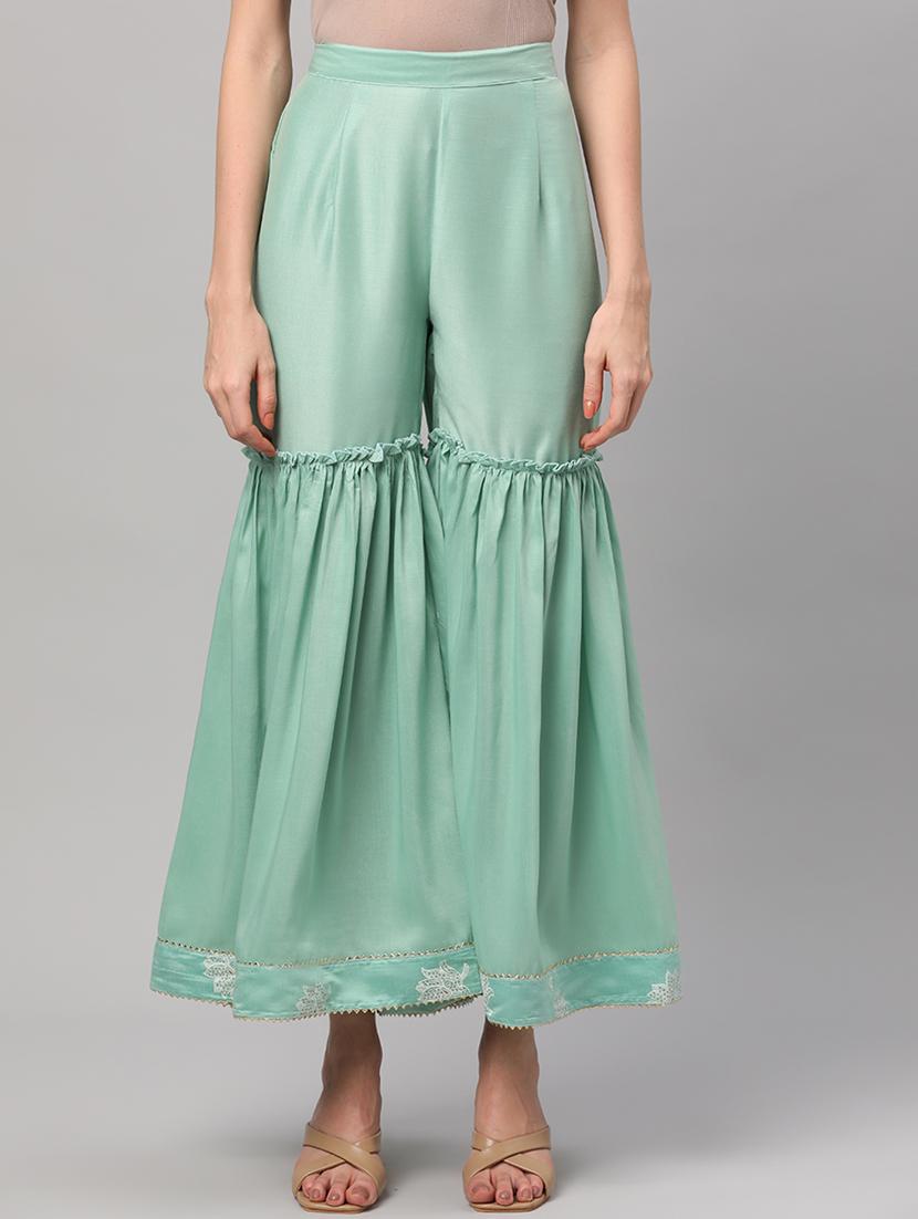 women floral kurta sharara set with dupatta - 21221485 - Standard Image - 5