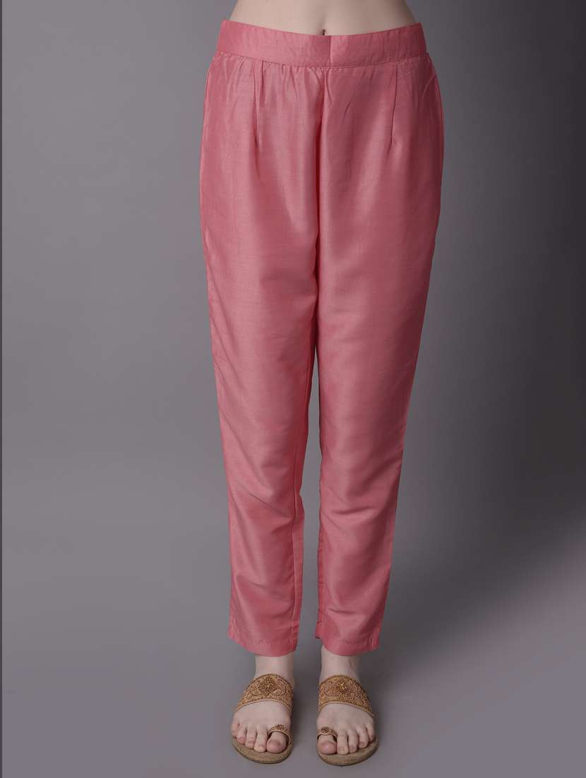 coral kurta jacket set - 21221522 -  Standard Image - 5