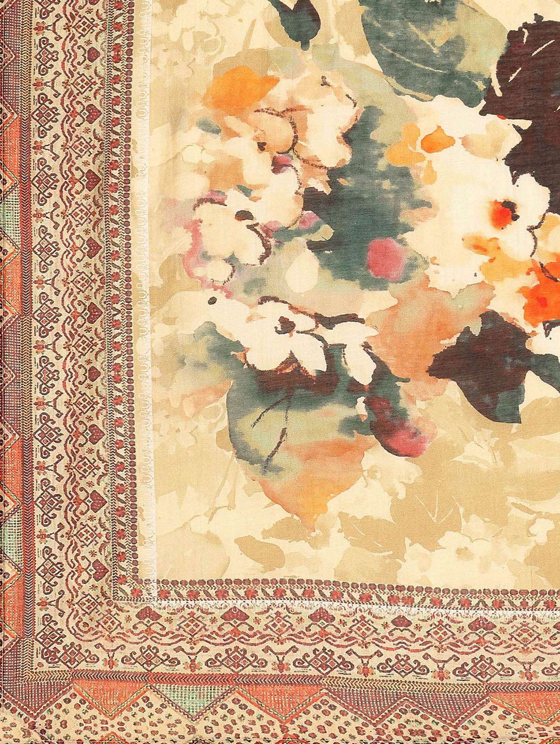 women floral kurta pant set with dupatta - 21221729 -  Standard Image - 8