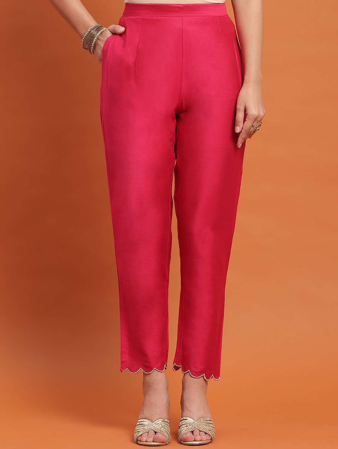 women three quarter sleeve suit set - 21221755 - Standard Image - 5