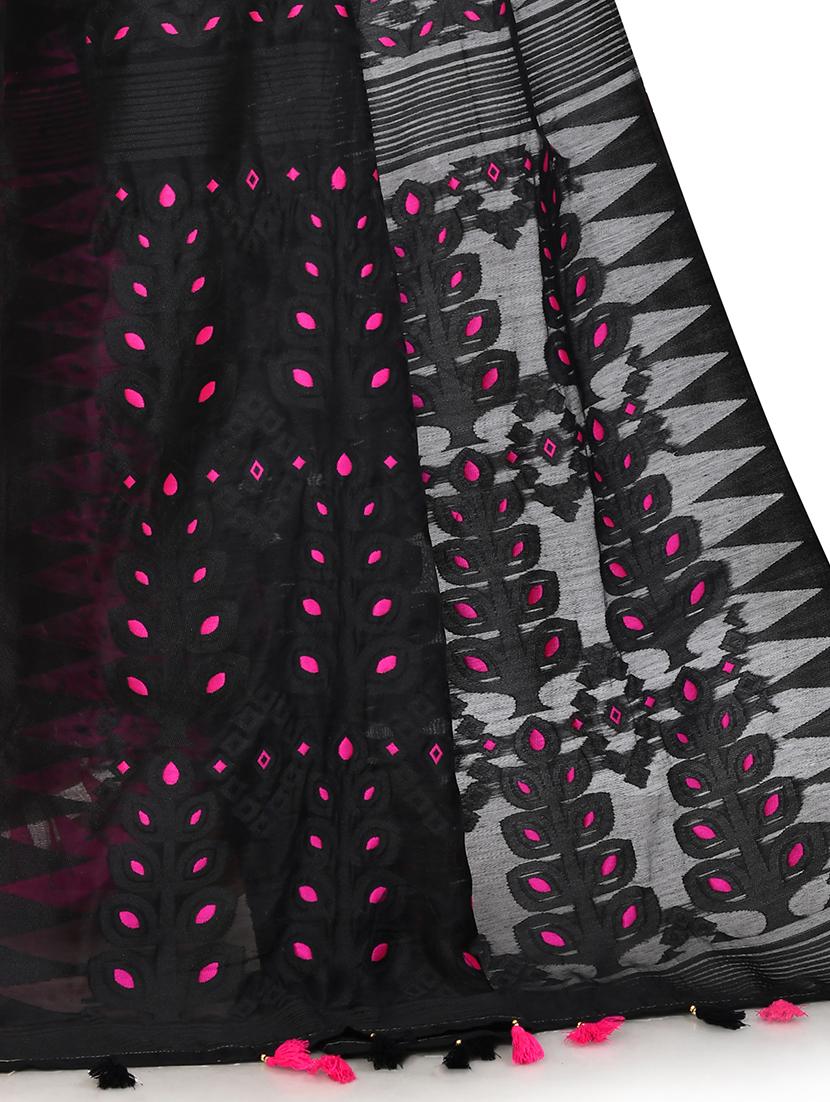 women self design jamdani saree - 21222085 - Standard Image - 3