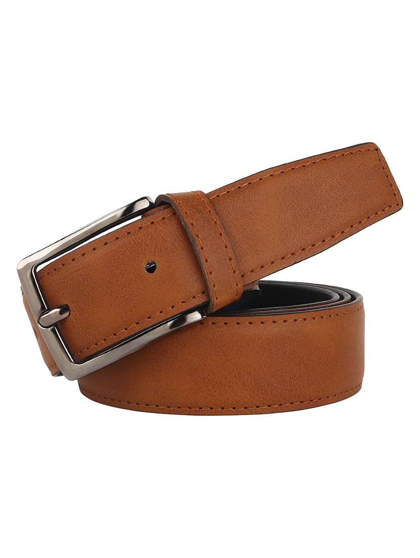 tan leatherette belt