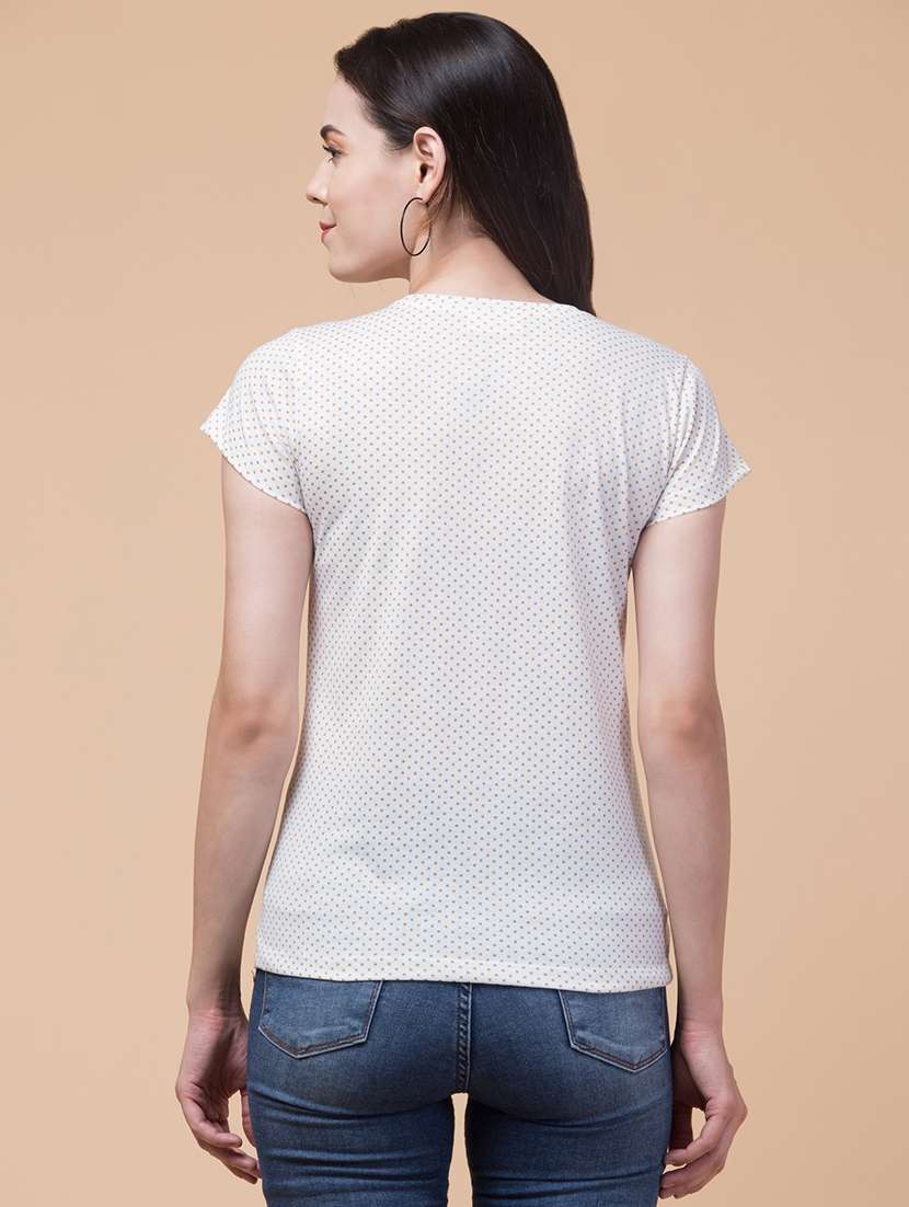 round neck all over printed t-shirt - 21222644 -  Standard Image - 3