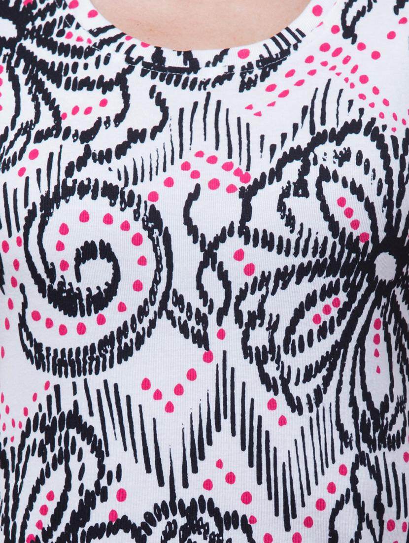 abstract printed t-shirt - 21222653 - Standard Image - 3