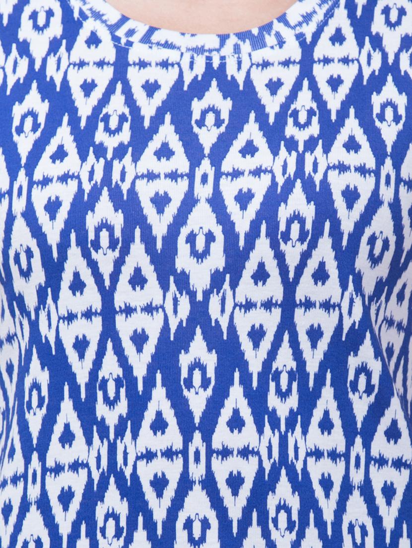 ikat printed t-shirt - 21222661 - Standard Image - 5