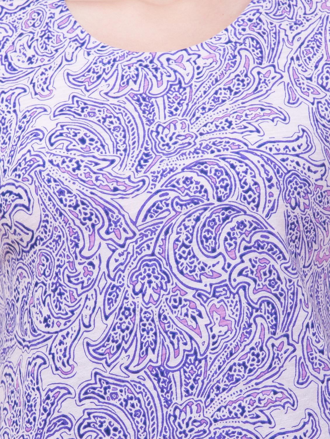 paisley printed t-shirt - 21222667 - Standard Image - 3