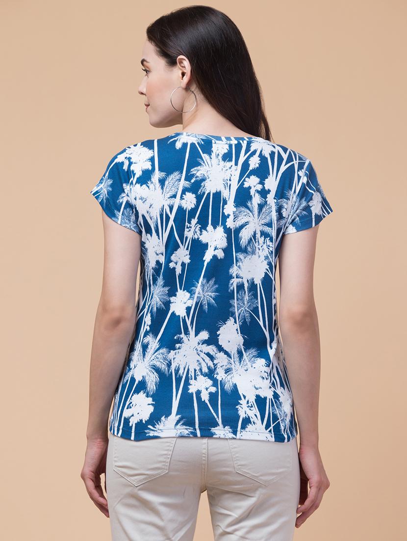 tropical printed t-shirt - 21222670 - Standard Image - 3