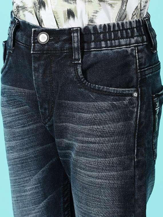 boys blue denim plain jean - 21222897 -  Standard Image - 5