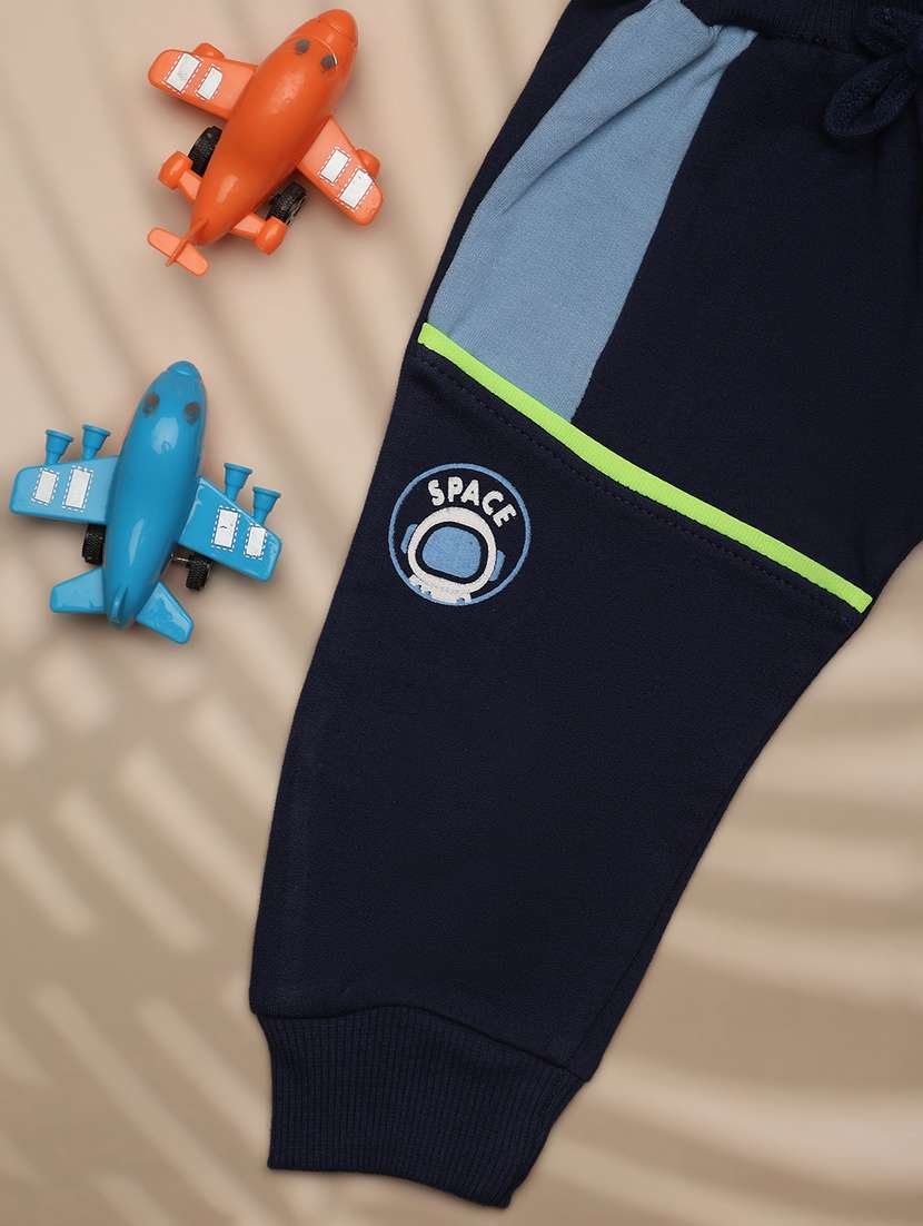 navy blue cotton joggers  - 21223640 -  Standard Image - 3