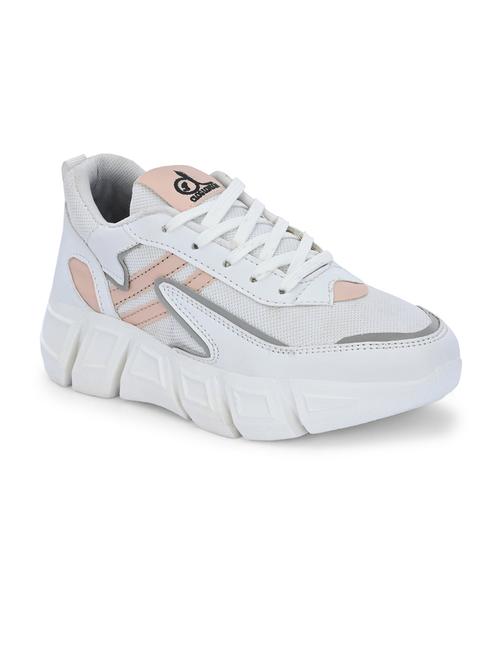 multi colored synthetic laceup casual shoes - 21223650 - Standard Image - 0
