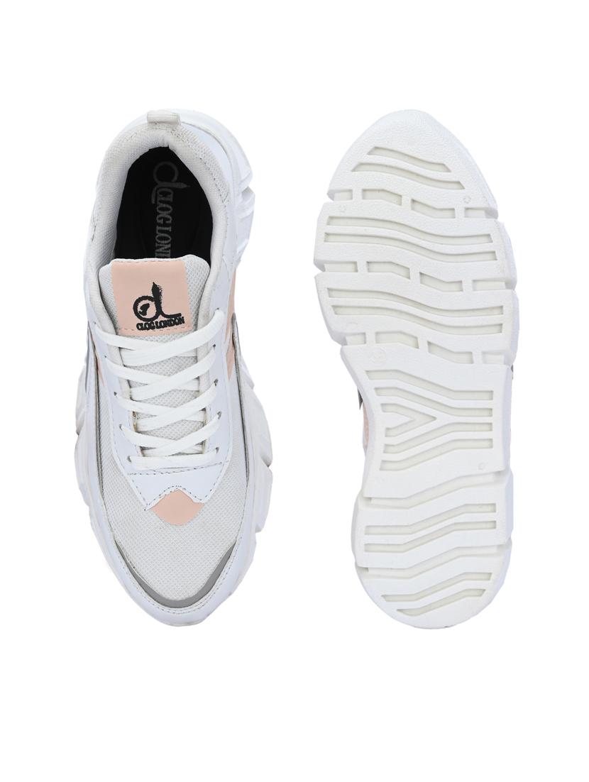 multi colored synthetic laceup casual shoes - 21223650 - Standard Image - 3