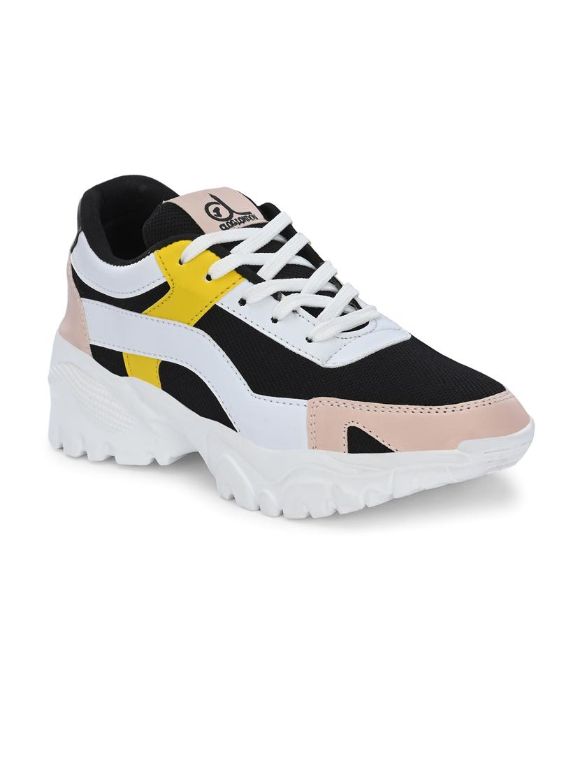 multi colored synthetic laceup casual shoes - 21223652 -  Zoom Image - 0
