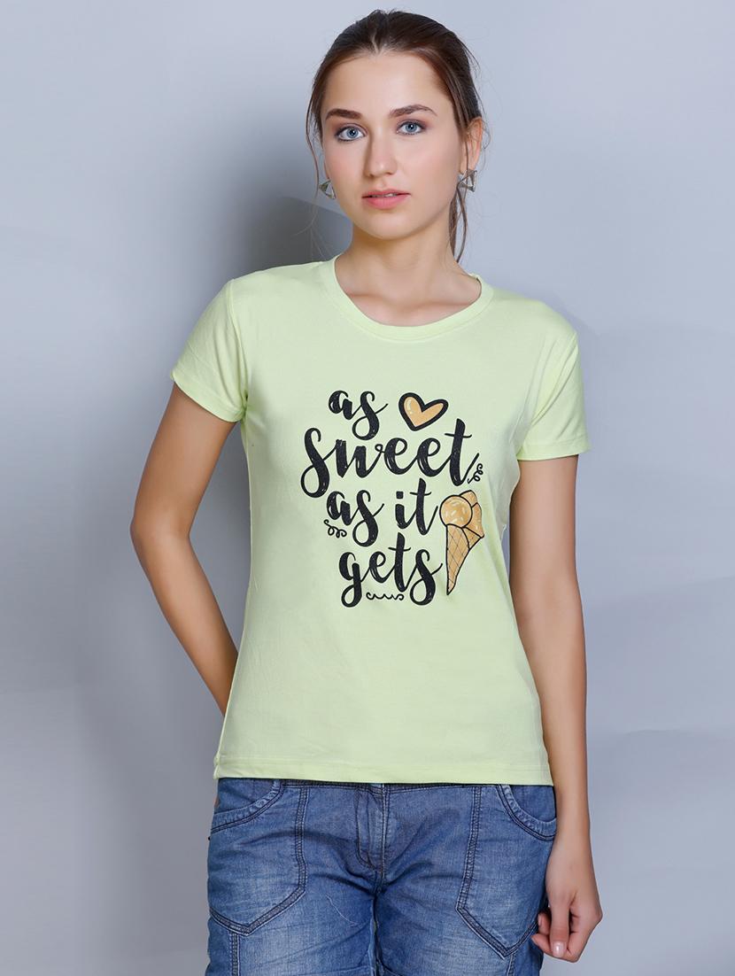 women round neck short sleeves t-shirt - 21224981 -  Zoom Image - 0