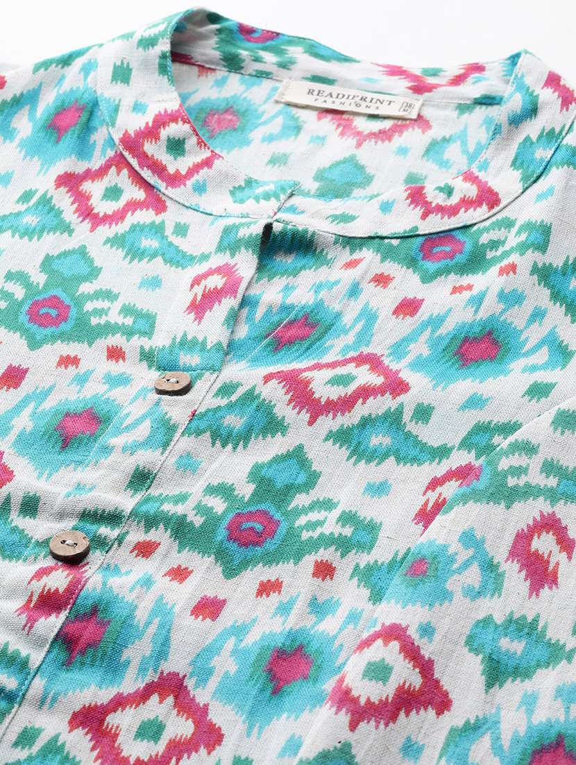 blue kurta palazzo set - 21225080 -  Standard Image - 5