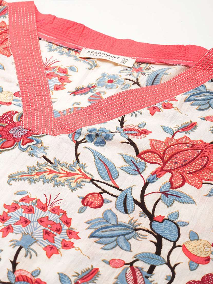 peach kurta palazzo set  - 21225087 -  Standard Image - 5