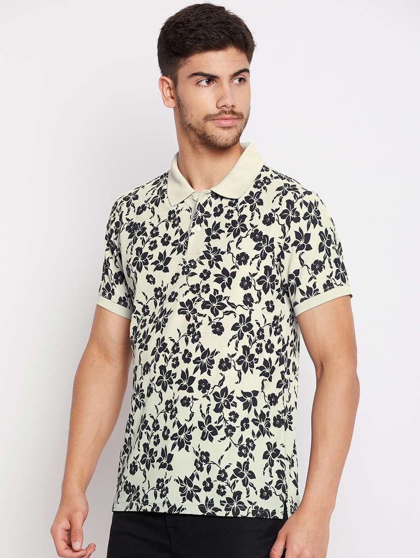 men short sleeve all over print t-shirt