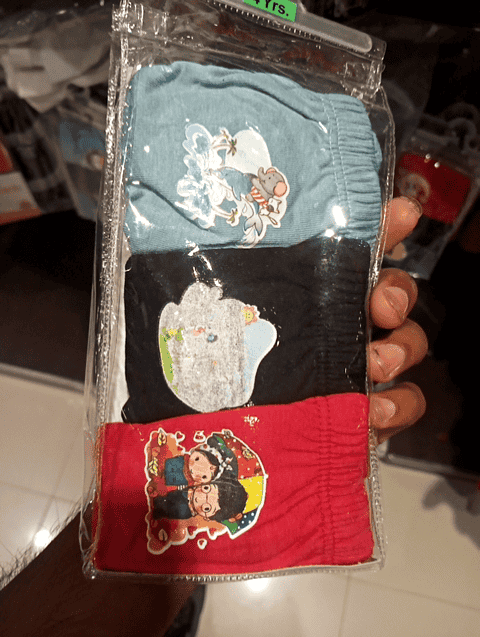 assorted cotton single jersey briefs & boxer - 21226998 -  Zoom Image - 0