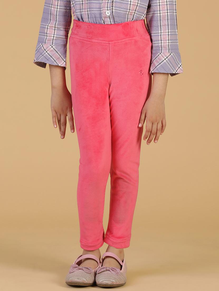 girl solid mid rise legging - 21227071 -  Zoom Image - 0