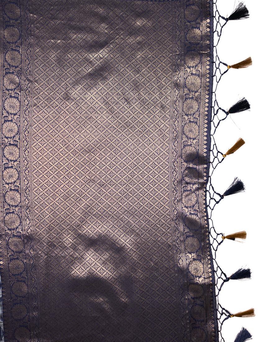 women self design banarasi saree - 21227285 - Standard Image - 3