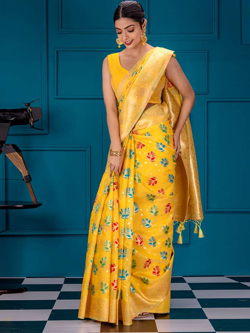 women self design banarasi saree - 21227342 - Zoom Image - 0