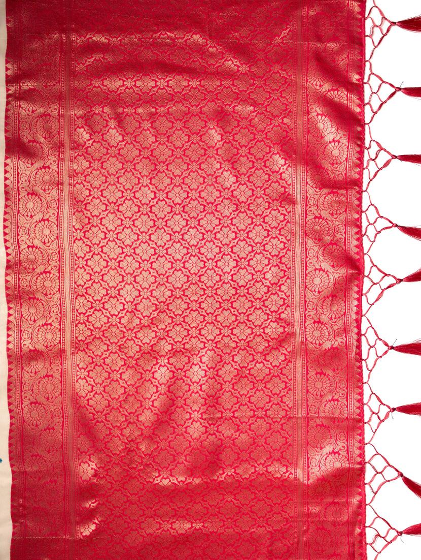 women self design kanjivaram saree with blouse - 21227393 - Standard Image - 3