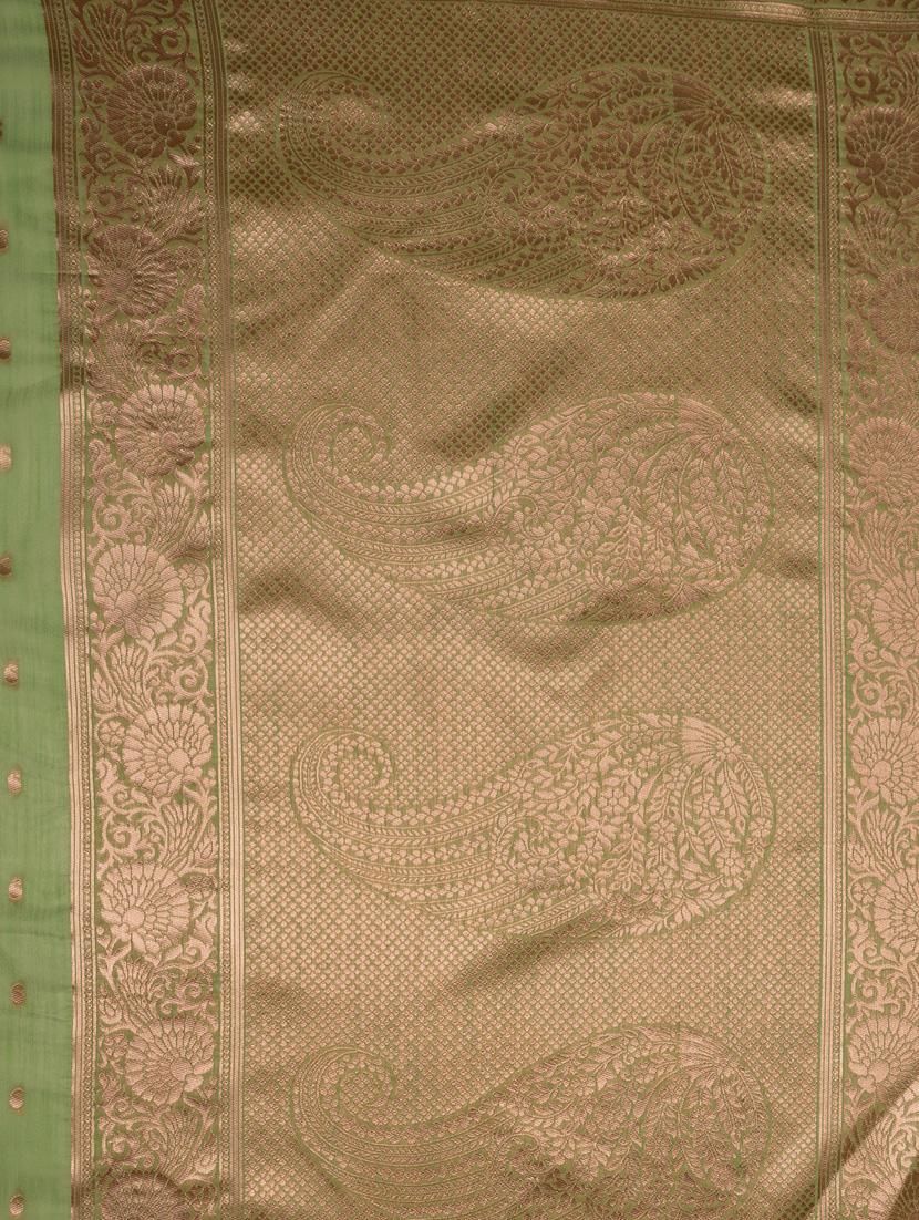 women self design banarasi saree with blouse - 21227590 - Standard Image - 3