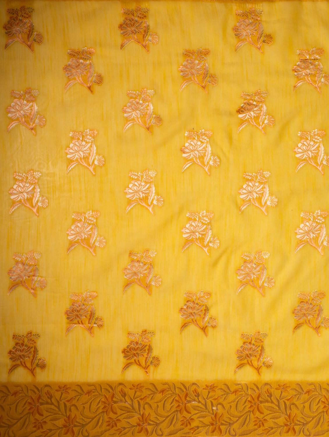women self design banarasi saree - 21227656 - Standard Image - 3