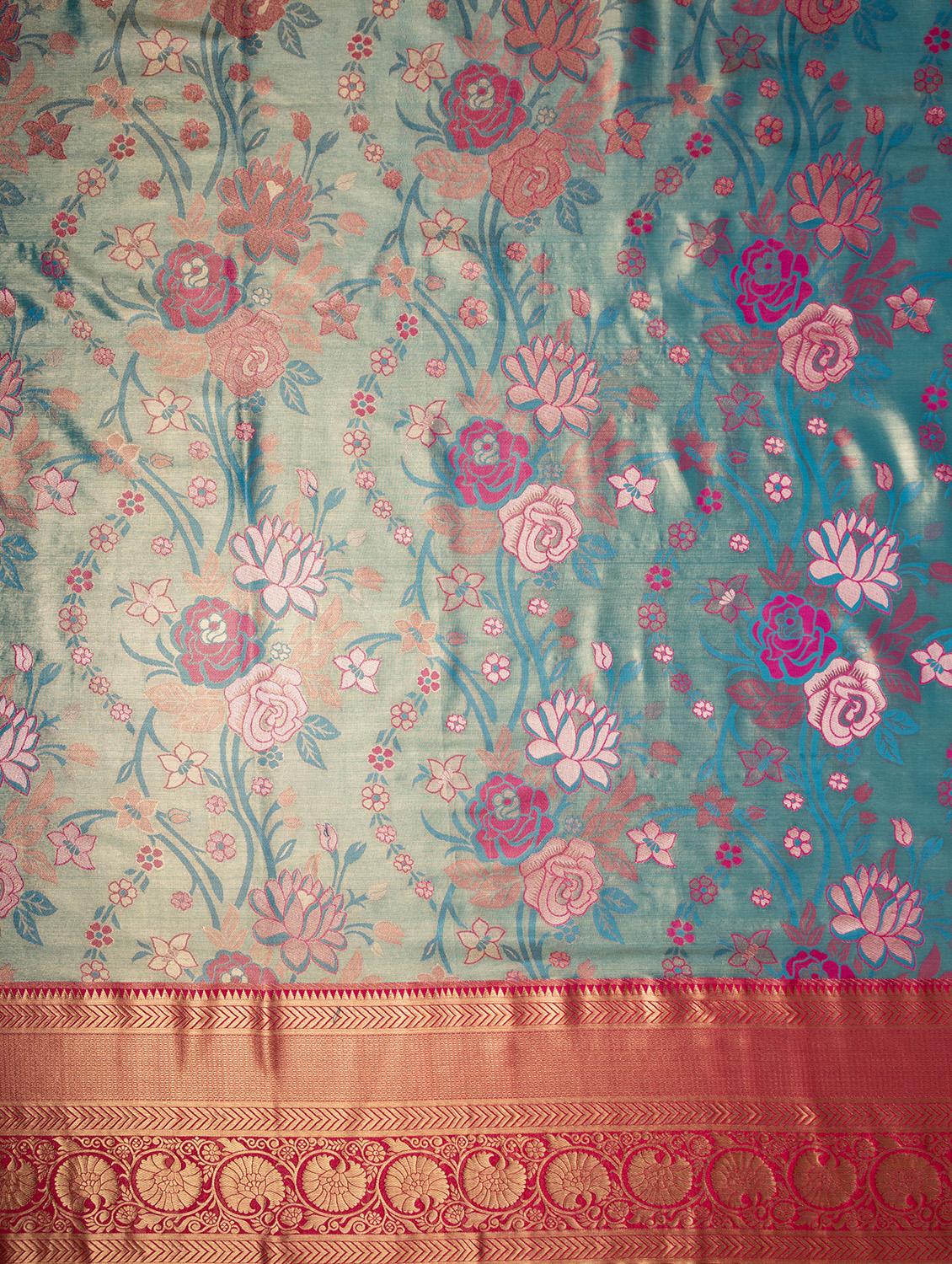 women self design kanjivaram saree - 21227691 - Standard Image - 3