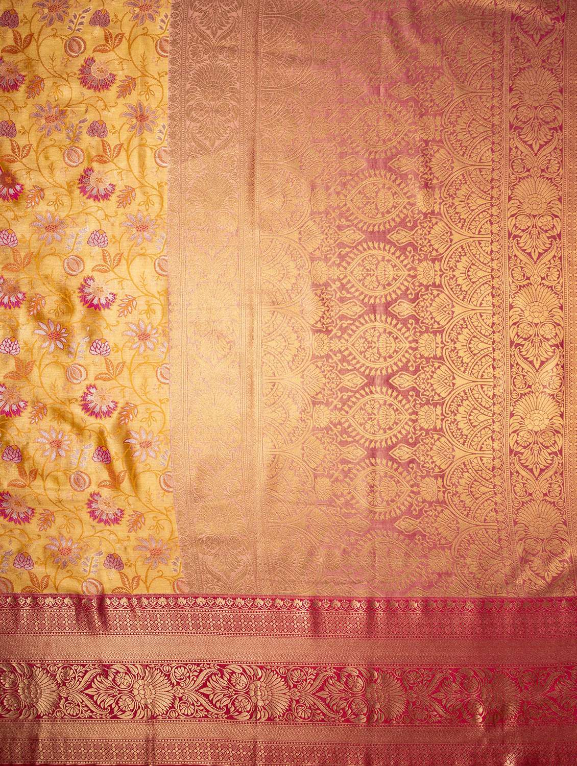 women self design kanjivaram saree with blouse - 21227696 - Standard Image - 3