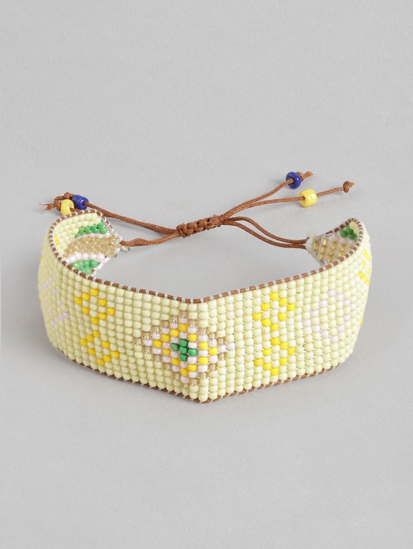 yellow brass cuffs bracelet - 21228666 - Zoom Image - 0