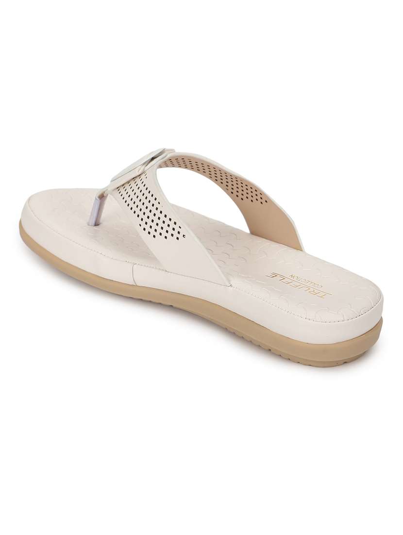 beige slip on sandal - 21229442 -  Standard Image - 3