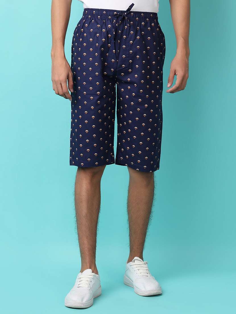 men mid rise printed three - fourth