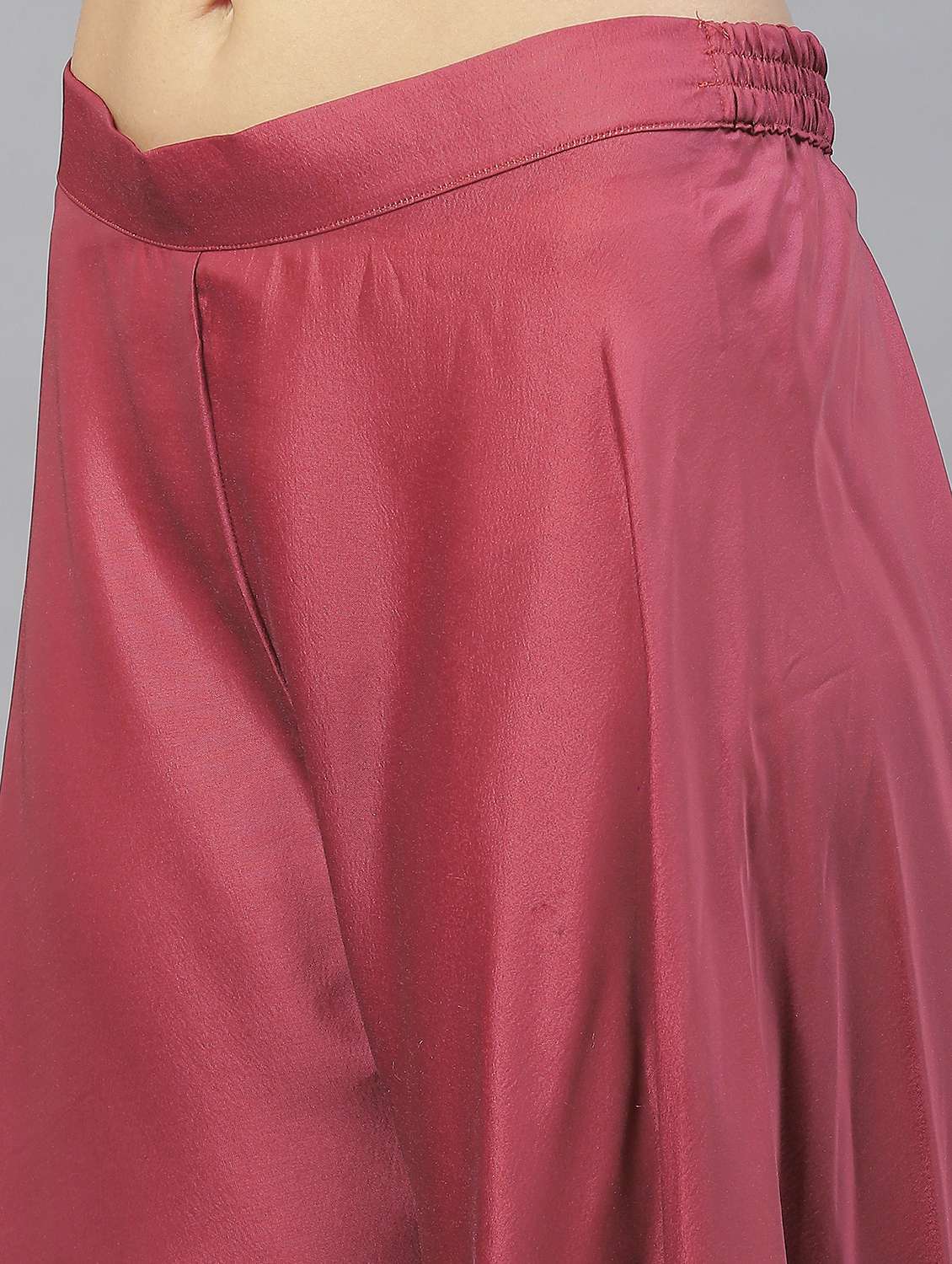 women round neck kurta palazzo set with dupatta - 21230674 -  Standard Image - 3