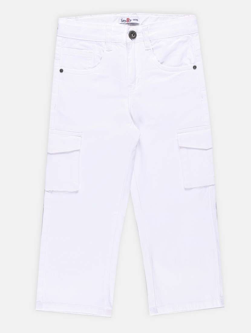 white denim jean