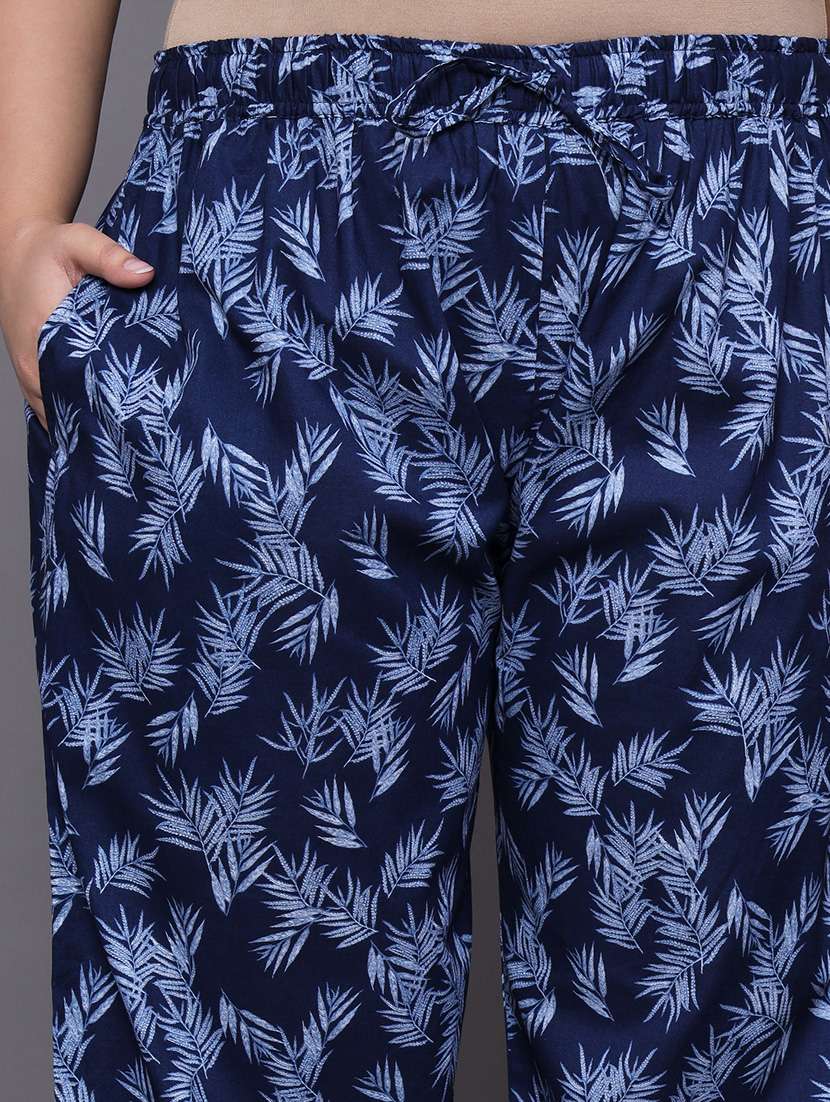 women blue printed co-ord set - 21231777 - Standard Image - 5