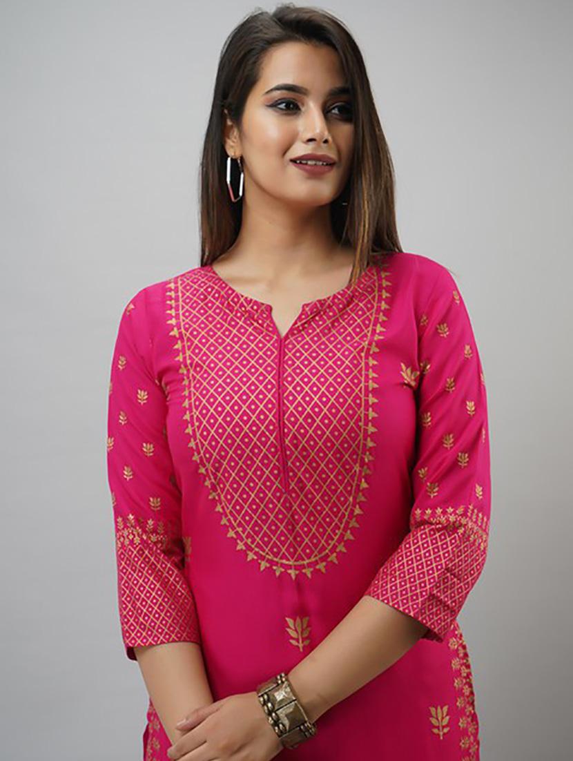 women printedkurta sharara set - 21232253 - Standard Image - 5