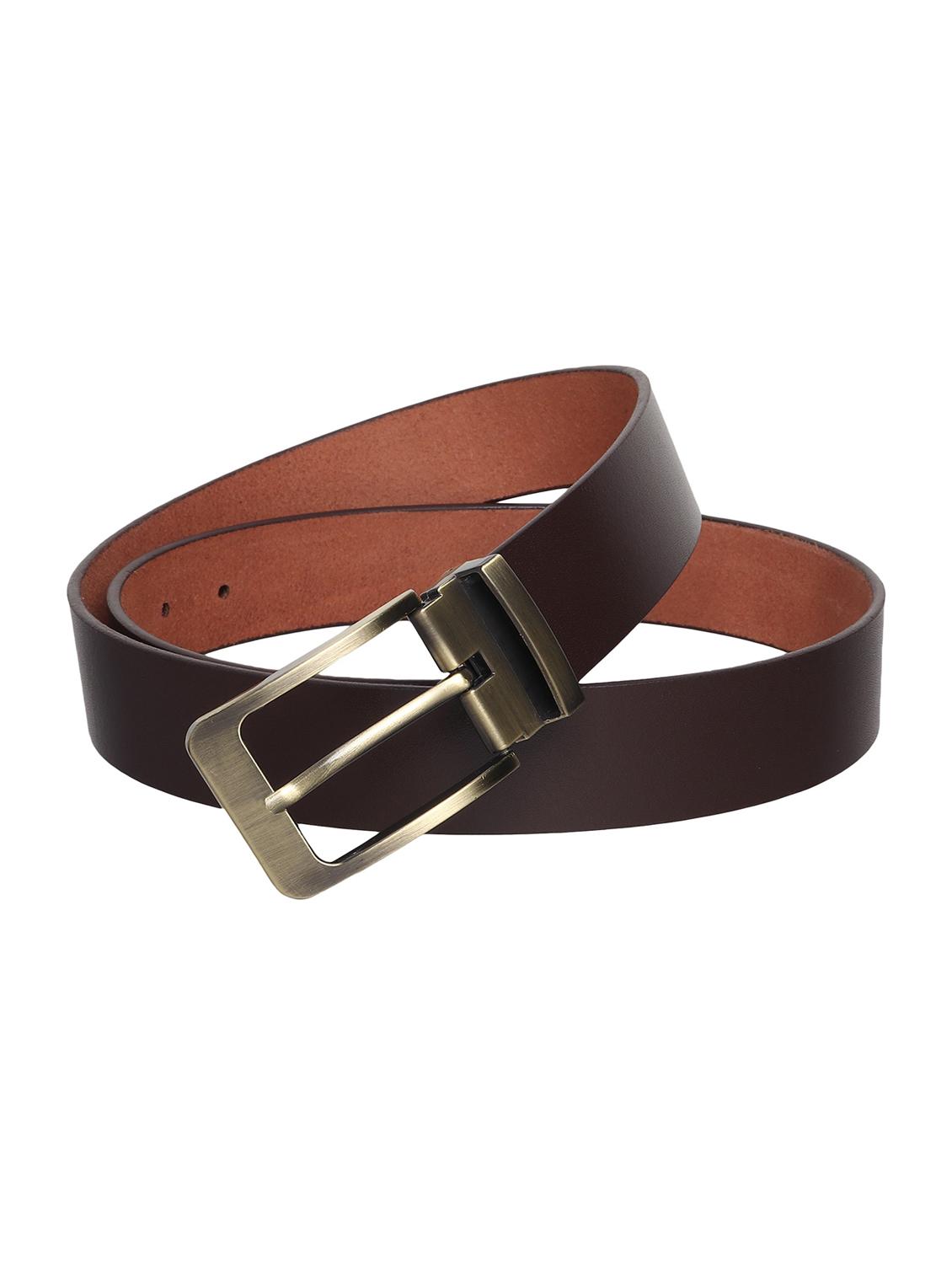 brown leather belt - 21232787 - Zoom Image - 0