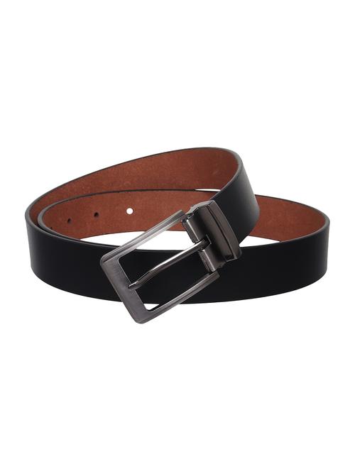 black leather belt - 21232789 - Standard Image - 0