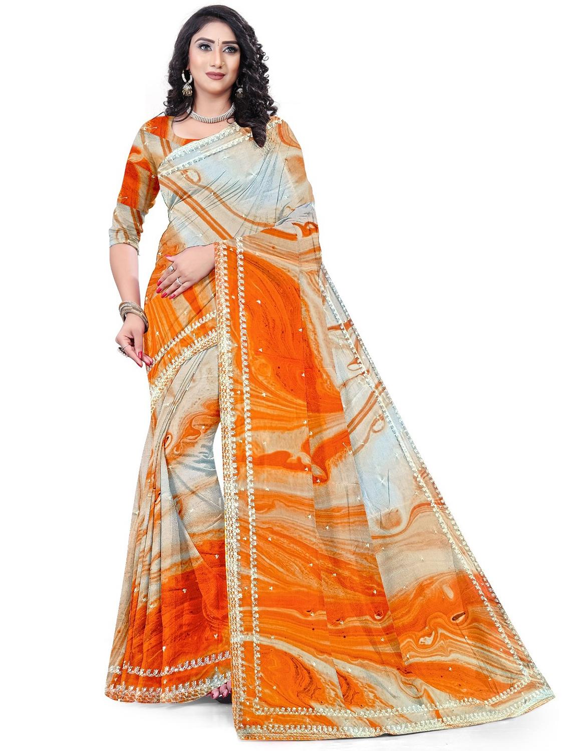 women embroidered saree - 21233019 - Zoom Image - 0