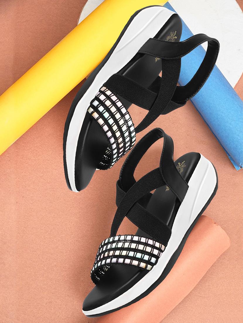 black slip on wedge - 21233171 -  Zoom Image - 0
